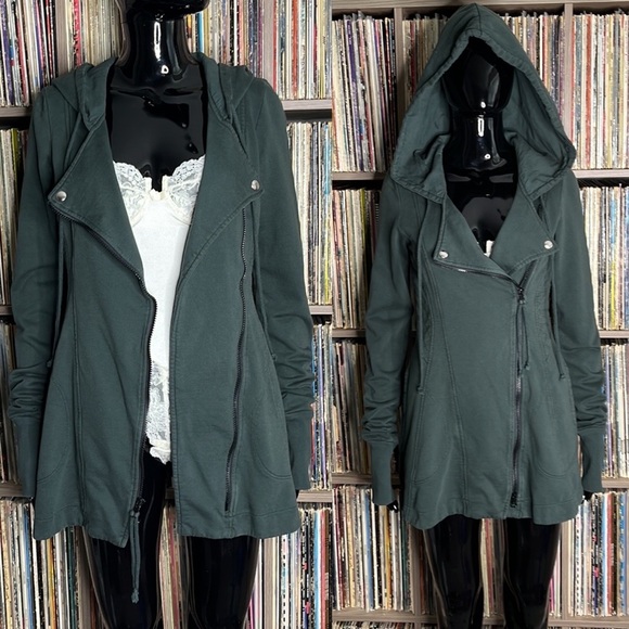 Prairie Underground Jackets & Blazers - Prairie Underground Cowpunk Hoodie in 100% Organic Cotton Size XS